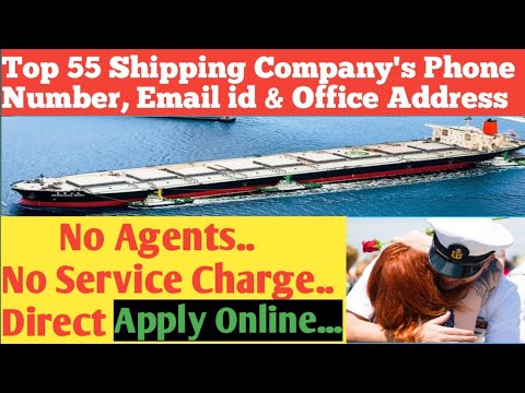 Best 55 Shipping Companies Directory | Joining Link | Office Address | Sea Jobs | Job On Ship