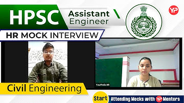 HR Mock Interview For HPSC(AE) | Civil Engineering | Start Interview Preparation