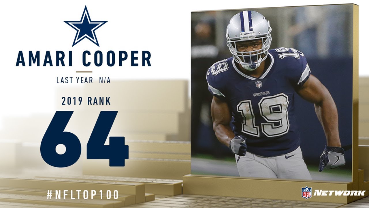 64 Amari Cooper Wr Cowboys Top 100 Players Of 2019 Nfl
