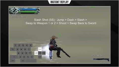 GunZ K-Style Beginner Moves: Slash Shot (SS)