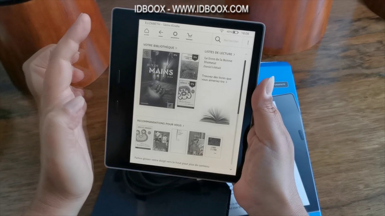 Test Kindle Oasis 2019 - La liseuse haut de gamme d'Amazon - YouTube