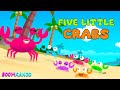 Five little crabs  boomkanoo nursery rhymes and kids songs