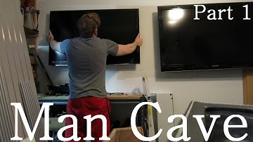 Building The Ultimate Garage Man Cave Part 1