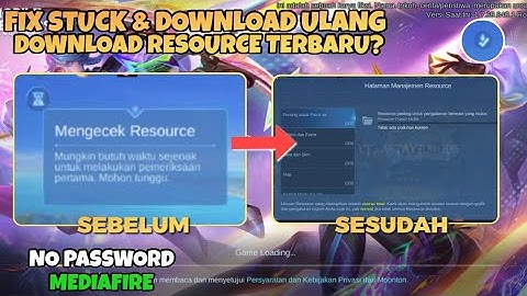 Data Fix Download Ulang & Stuck Loading Terbaru Patch AllStar |Cara Mengatasi Download Ulang ML Lite