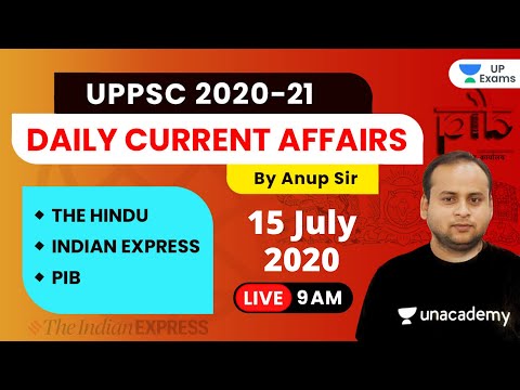 Current Affairs Today | 15 July 2020 | The Hindu Editorial & PIB Analysis by Anup Sir