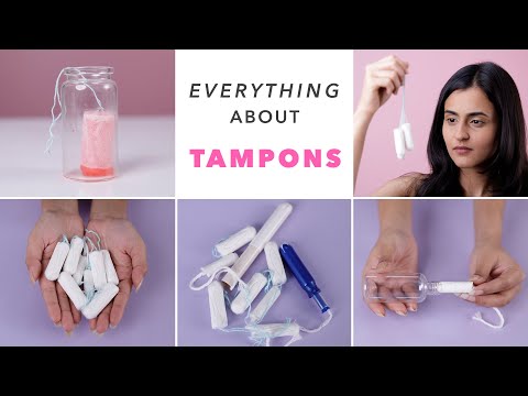 A tamponok használata | Minden, amit tudnod kell, hogy túléld a menstruációd!