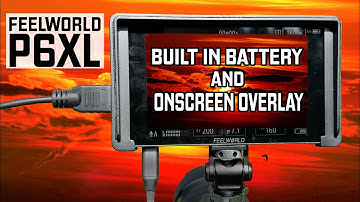 Perfect Beginner Camera Monitor: FEELWORLD P6XL
