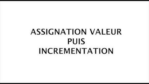 incrementation variable php