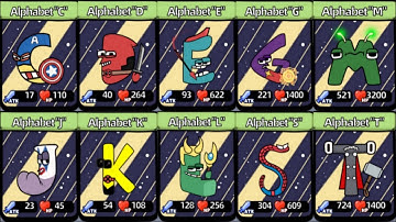 MERGE Alphabet: 2D Fusion Fight - Merge Battles ( series 1 )