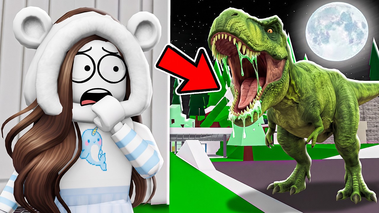 EMERGENZA T-REX SU BROOKHAVEN ROBLOX!
