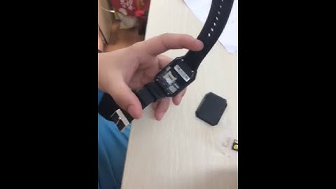 How to Insert sd card in Ottertooth DZ09 Bluetooth Smart Watch