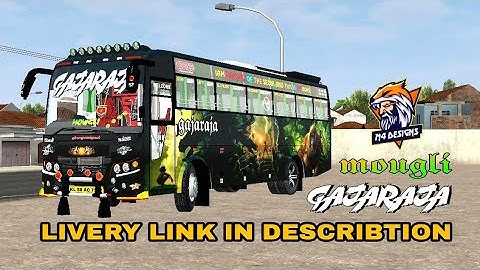 DASAPPAN GAMING ZEDONE MOD LIVERY ❤ | GAJARAJA BUS CONCEPT LIVERY 💌 | M4 DESIGNS 💕