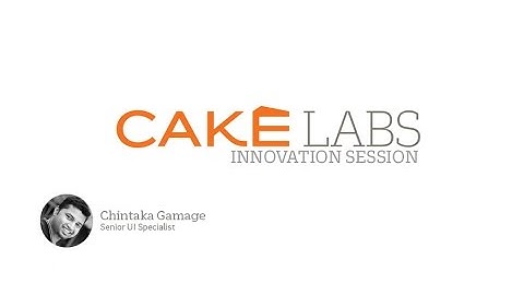 CAKE LABS Innovation Session: Material Design