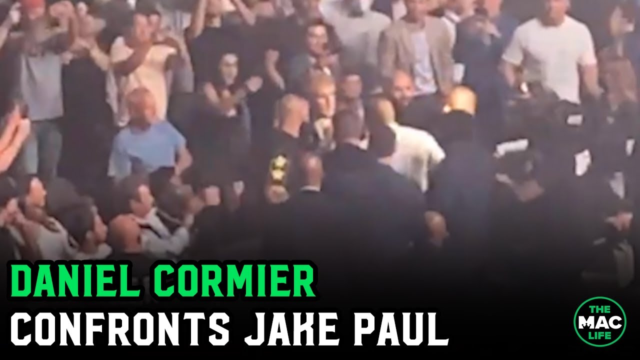 UFC 261: Cormier confronts Jake Paul  'don't play with me'
