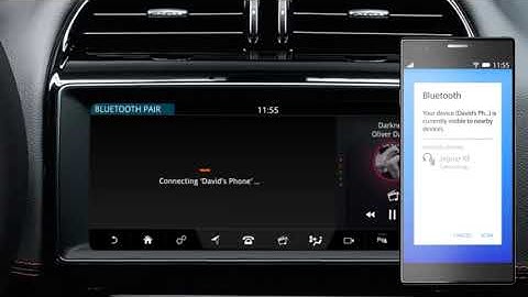 Jaguar XE 19MY   InControl Touch Pro Bluetooth Phone Pairing
