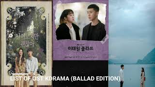 Best OST Korean Drama All Time (Sad songs Part 1)