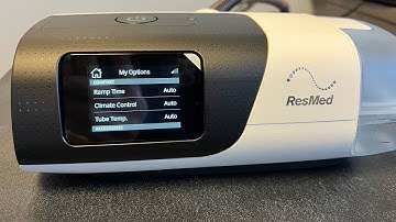 ResMed Air 11 - How to Change Humidity and Tube Temperature