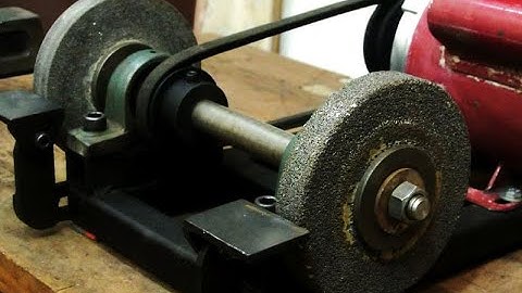 Simple Homemade bench grinder