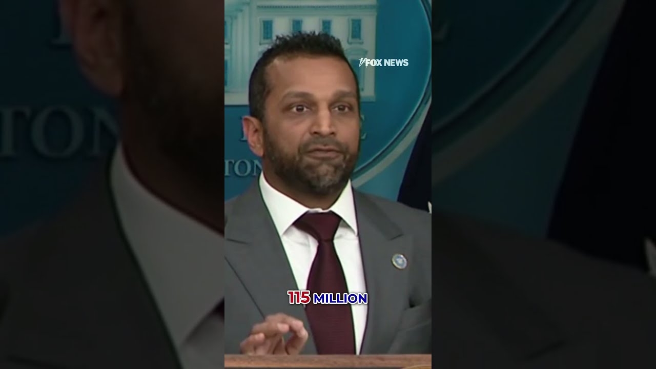 Kash Patel Reveals Bombshell Crime Data Under Trump S Leadership Shorts Foxnews