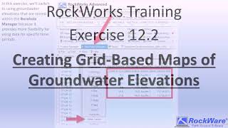 RockWorks Training Exercise 12 - Overview of Methods for Contouring Sparse Data