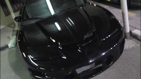 WS6 procharged pictures and idle