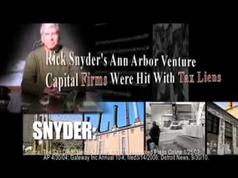 Rick Snyder No Better than Greedy Wall Street CEOs