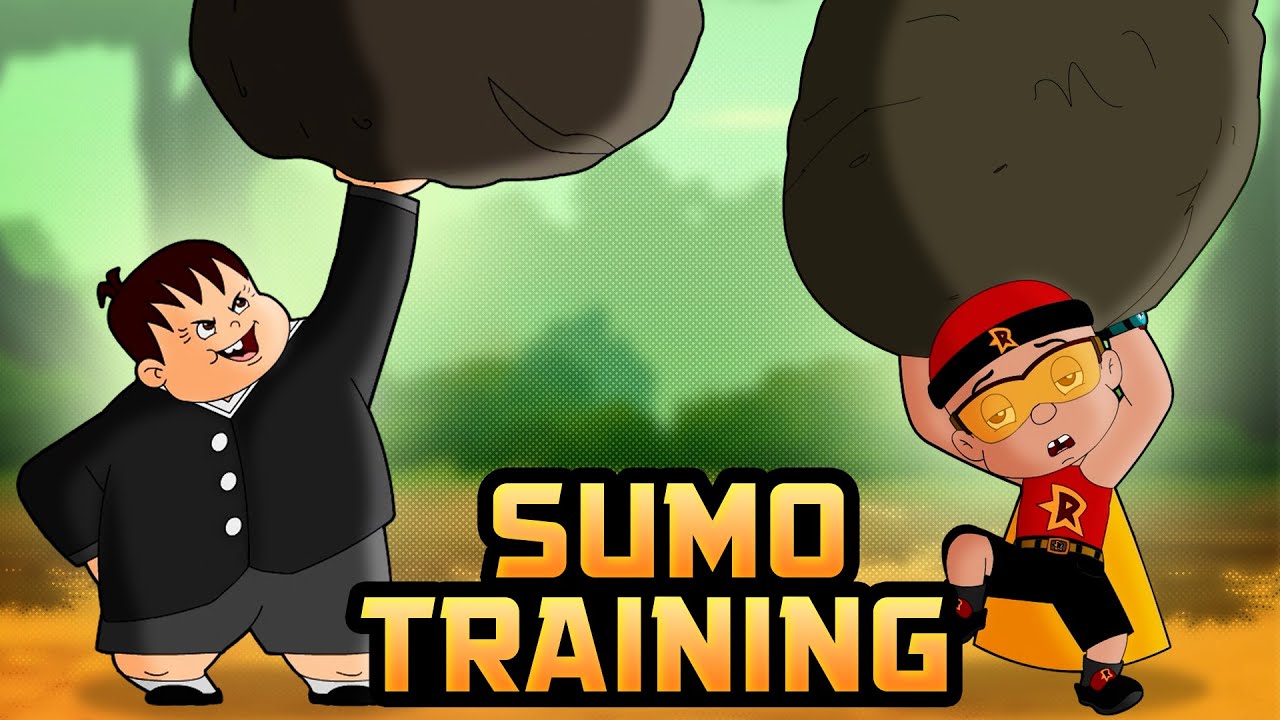Mighty Raju - Sumo Training | Kids Funny Stories | Animated Cartoons in Hindi
