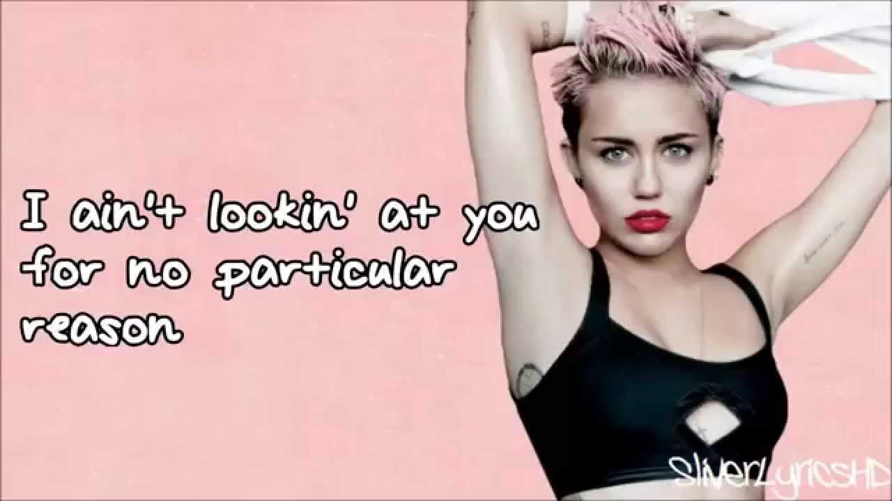 Miley Cyrus On My Own Miley Cyrus - On My Own - Lyrics - YouTube
