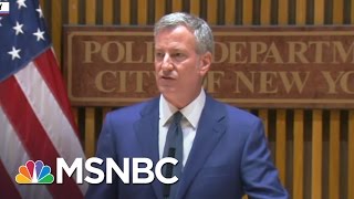 NYC Officials Blast Donald Trump's DOJ For Calling City 'Soft On Crime' | The 11th Hour | MSNBC screenshot 4