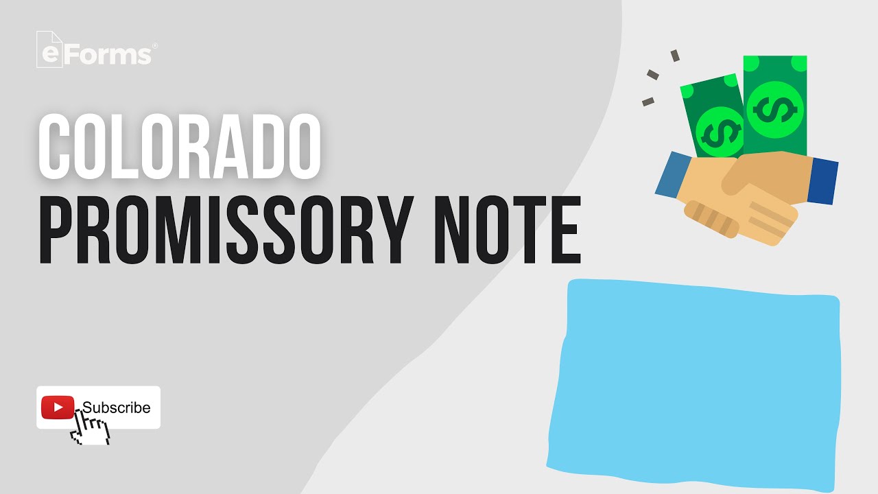 Free Colorado Promissory Note Templates Word Pdf