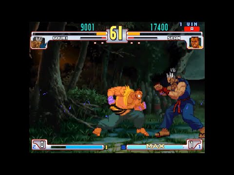STREET FIGHTER III 3RD STRIKE: Donly27 ( AKUMA ) VS PIKACHUAKUMA ( SEAN ) FIGHTCADE FT3 SET