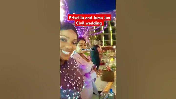 Civil wedding of Juma Jux & Priscilla ojo in Tanzania #jp2025 #wedding #viral #shortvideo