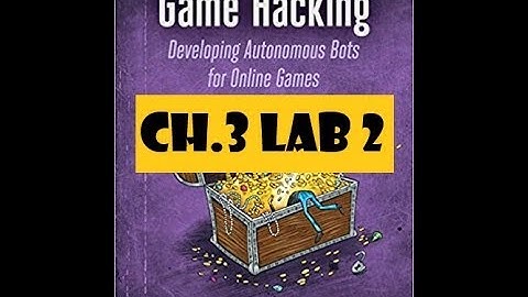Game Hacking [ch.3 - Lab 2] - Recon with process explorer
