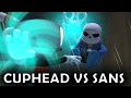 Cuphead vs sans  indie cross animation fanmade
