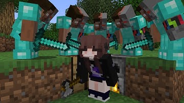 Minecraft Speedrunner VS 5 AI Hunters