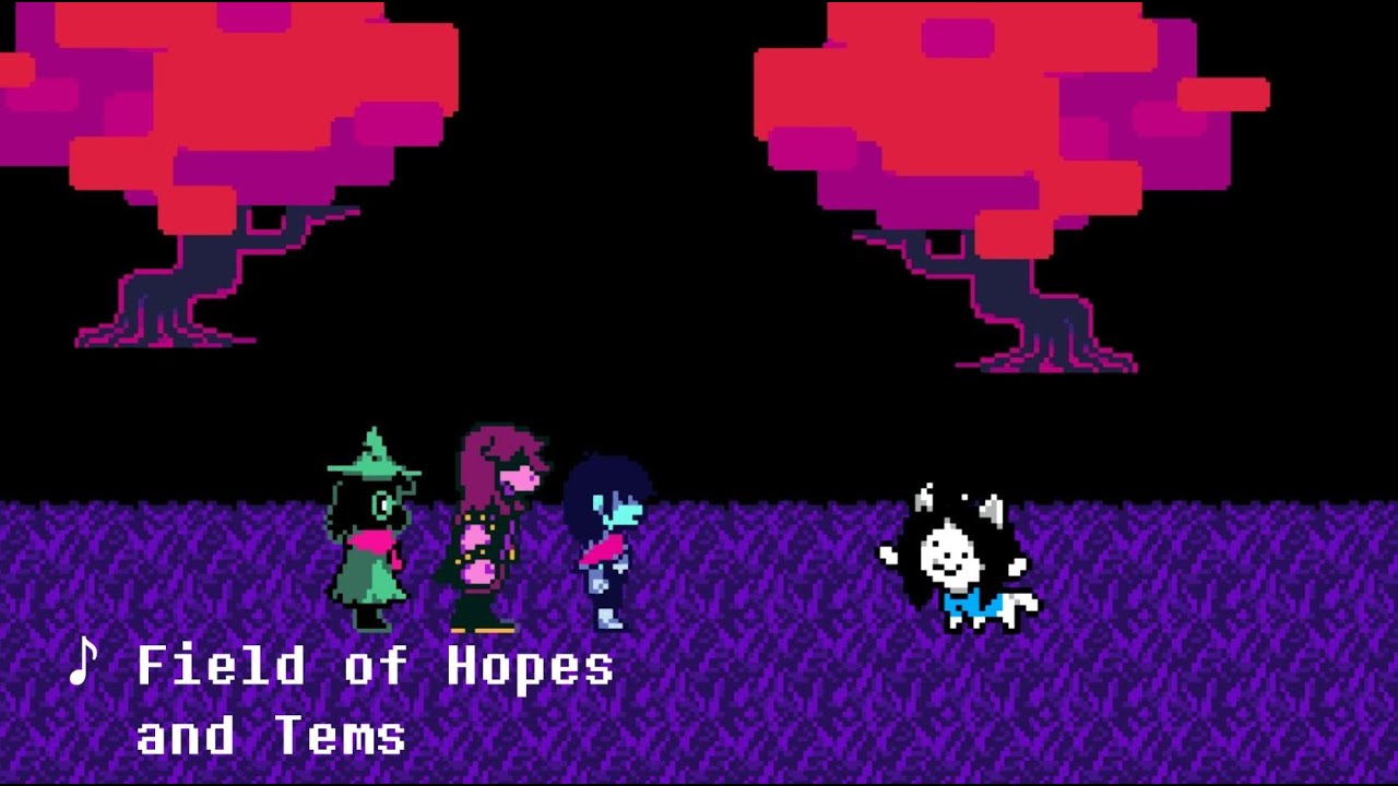 [Deltarune] Field of Hopes and Dreams, But Temmie Joins the Party YouTube