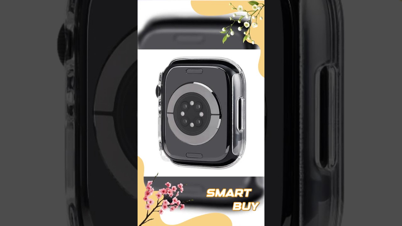 Case-Mate Tough Case with Integrated Glass Screen Protector for Apple Watch 45mm by Case-Mate