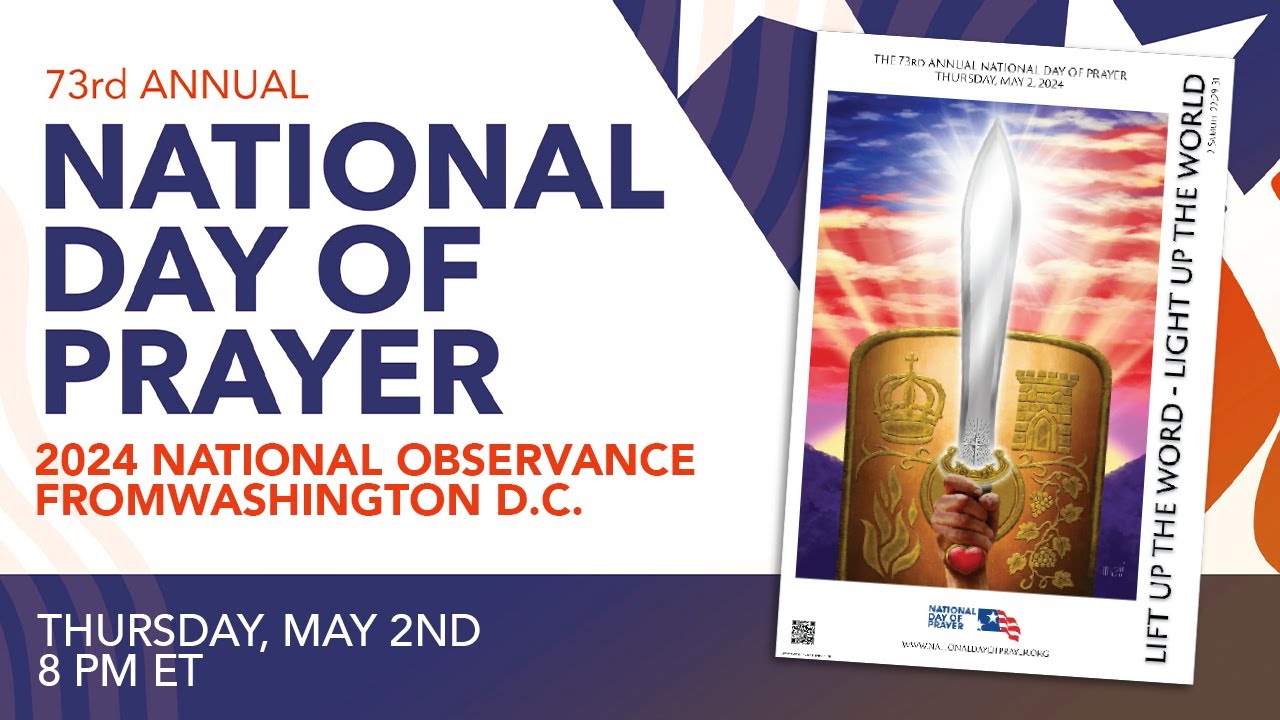 2024 National Day of Prayer National Observance in Washington DC - YouTube