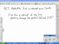 Understanding Y-Intercept and Slope in Coordinate Geometry