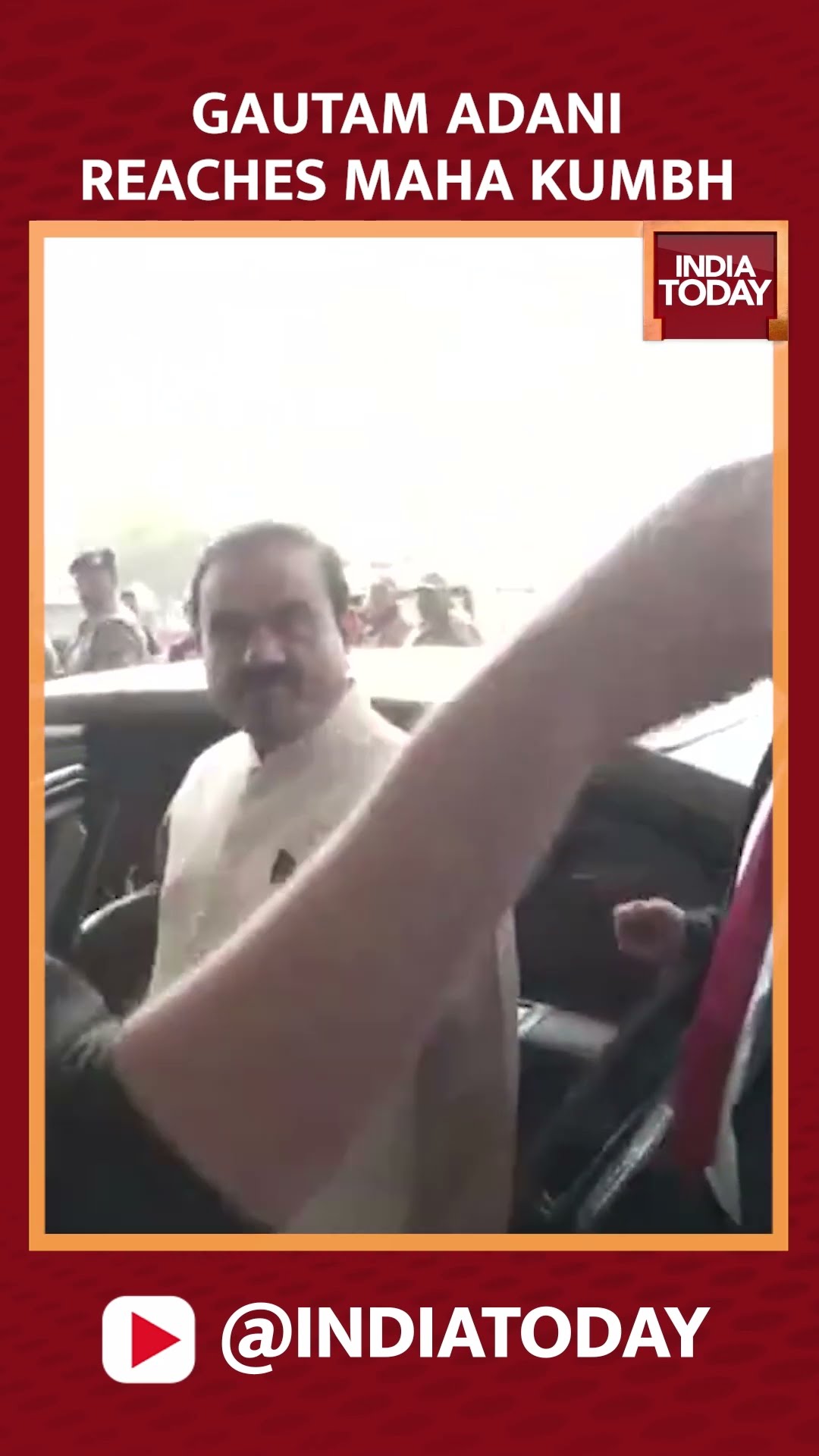 Prayagraj Maha Kumbh Mela 2025: Gautam Adani Reaches Maha Kumbh 2025