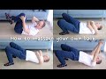 How to massage your own back (Choose your posture BUT HOW?)