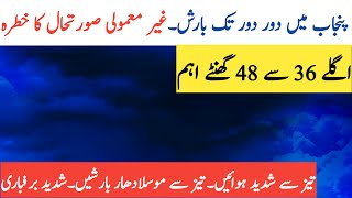 Rain Start In Punjab | Punjab Weather | South Punjab Weather | New Rain Spell | Weather Forecast