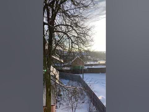 Вид из балкона. - YouTube