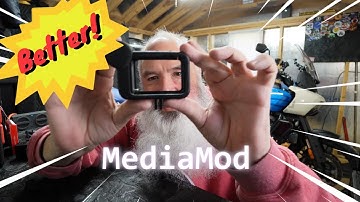 GoPro Media Mod:  Better Battery changes #GOPRO #harleydavidson #ulanzi