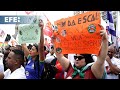 Sindicatos de Brasil marchan para pedir reducción de la jornada laboral en actos sin Lula