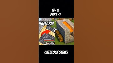 Minecraft oneblock series part-1 #minecraft #minecraftshorts #viral #shorts #trending #gaming #op