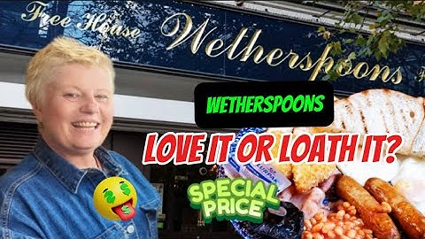 Ordering the largest Wetherspoons breakfast-is it worth it ☕️🥣