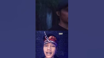 KUNTILANAK TERJELAS DAN SERAM - PRIA INI GAK SADAR ADA PENAMPAKAN KUNTILANAK #shorts #kuntilanak