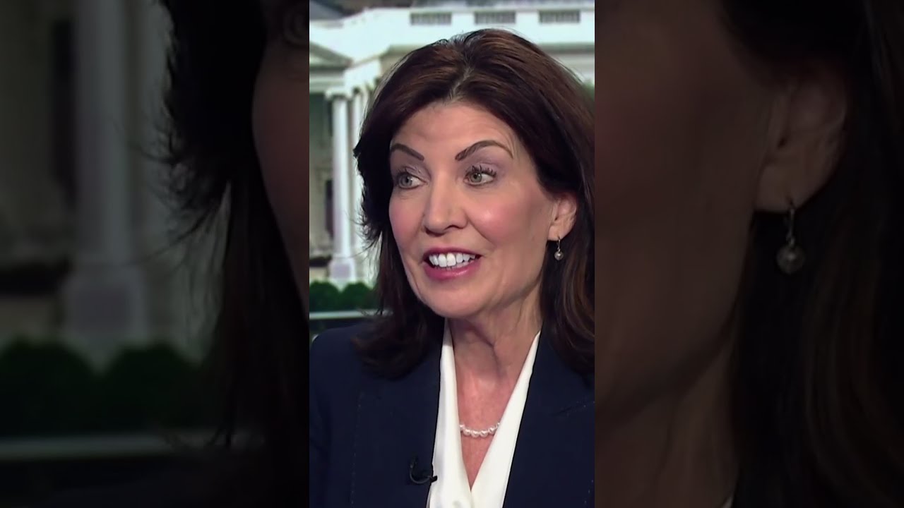 New York Governor Kathy Hochul On Andrew Cuomo S Run For City Mayor 