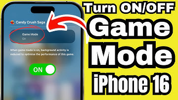 How to Turn ON/OFF Game Mode on iPhone 16 Pro and 16 Pro Max